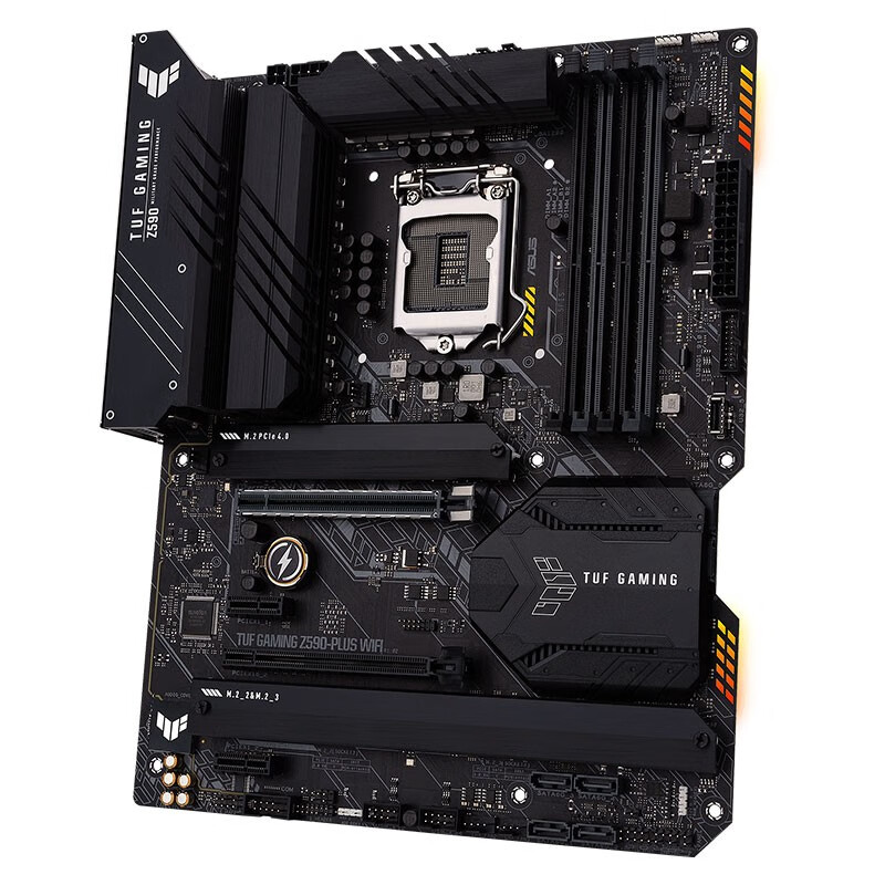 華碩（ASUS）TUF GAMING Z590-PLUS WIFI主板 支持 CPU 11900K/11700K（Intel Z590/LGA 1200）