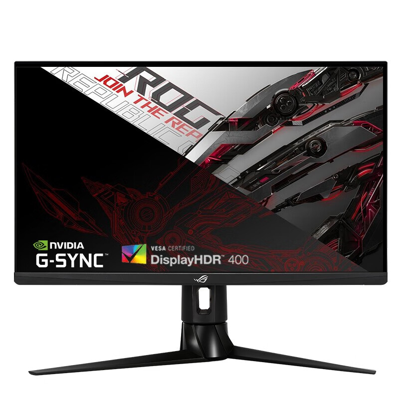 华硕 ROG玩家国度 27英寸电竞显示器 游戏 2K Fast IPS 1ms灰阶 170Hz G-SYNC兼容 HDR400 XG27AQ绝景