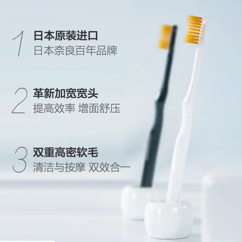惠百施（EBISU）日本进口48孔经典宽头牙刷成人超软毛牙刷 1支装