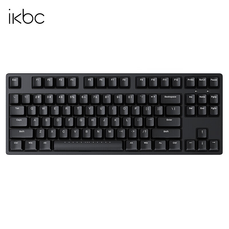 ikbc87机械键盘游戏樱桃cherry轴电脑外设笔记本数字办公有线C104/W210无线可选全尺寸 C87有线87键银轴