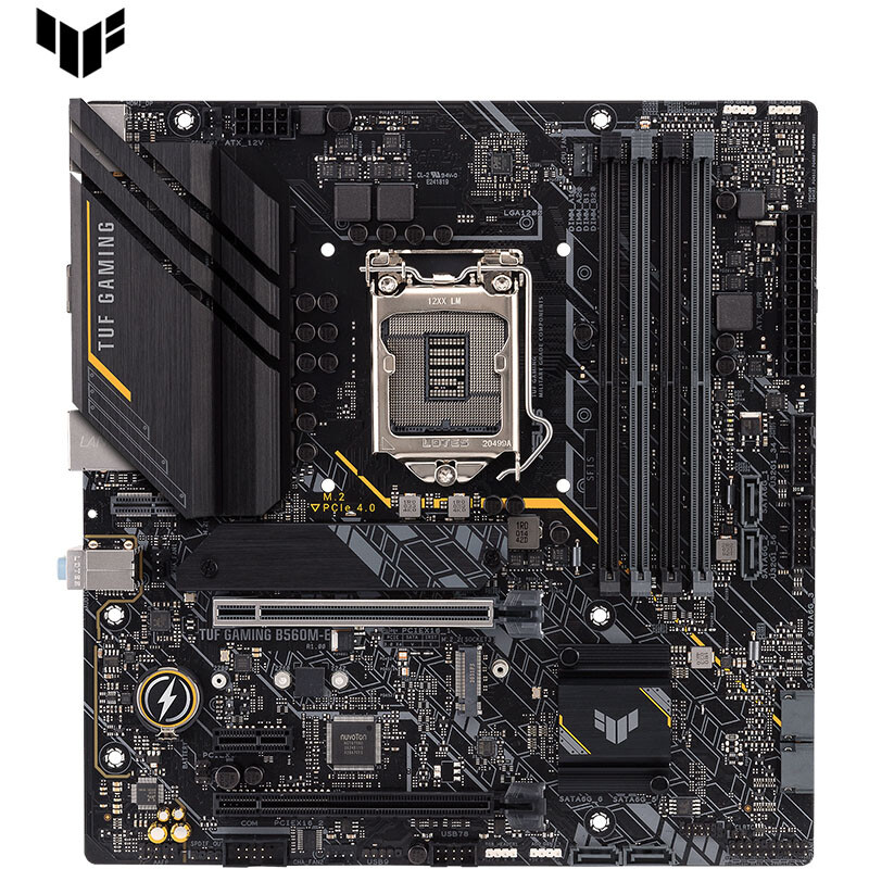 华硕（ASUS）TUF GAMING B560M-E主板 支持 CPU 11500/11400/11400F（Intel B560/LGA 1200）