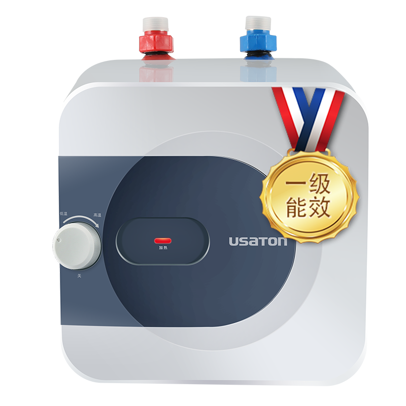 %title插图%num 阿诗丹顿(USATON)小厨宝8/6.6升10升即热式热水宝电热水器厨房热水器迷你储水式上出一级能效 上出水-6.6升【20年健康杀菌款】 小厨宝