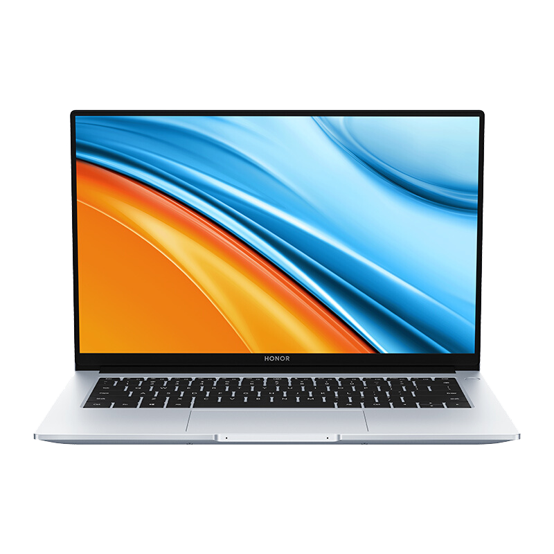 荣耀笔记本电脑MagicBook 14 2021款轻薄本超极本手提商务办公超薄本华为多屏协同 锐龙版 银｜R5-5500U 16G 512G 官方标配
