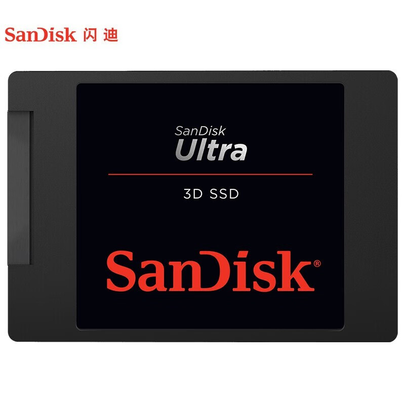 閃迪（SanDisk）500GB SSD固態(tài)硬盤 SATA3.0接口 至尊3D進(jìn)階版-更高速讀寫｜西部數(shù)據(jù)公司榮譽(yù)出品