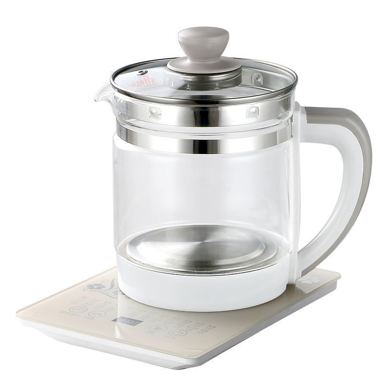 %title插图%num 新飞养生壶煮茶器1.8L全自动加厚玻璃电热水壶恒温烧水壶煮茶壶电水壶热水壶花茶电炖壶煎药壶中秋节礼物 性价比-1.8L容量-智能触控【配煮蛋架】店长推荐