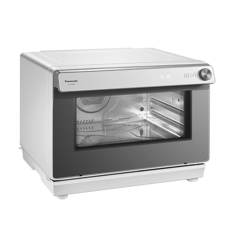 松下（Panasonic） 31L家用蒸烤箱 电烤箱 蜂巢循环蒸烤一体机 第五代双直喷纯蒸 多功能 智能菜单 NU-SC350W