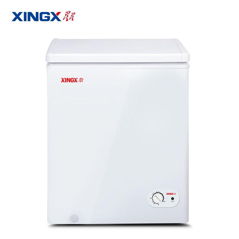 星星 XINGX 108升商用家用单温单箱冰柜 冷藏冷冻转换冷柜 顶开门冰箱 BD/BC-108E