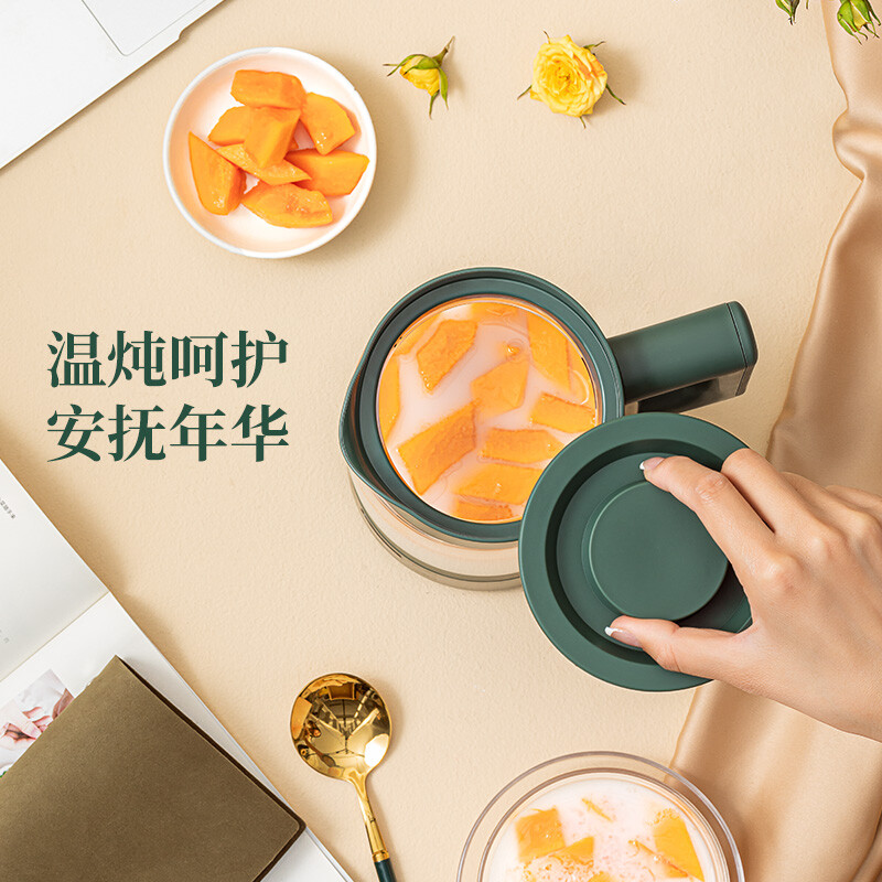 美的（Midea）养生壶 电水壶烧水壶摩登复古煮茶器煮茶壶 1.2L迷你智能养生壶 京品家电 MK-YS15X2-213