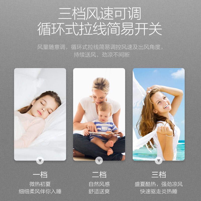 美的（Midea）五葉大風量壁扇家用空氣通風電風扇節(jié)能低噪風扇商用款金屬外殼廣角搖頭風扇 FWA40YA