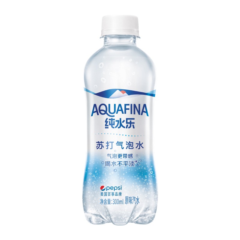 纯水乐 AQUAFINA 纯水乐苏打气泡水（汽水）300ml *12瓶