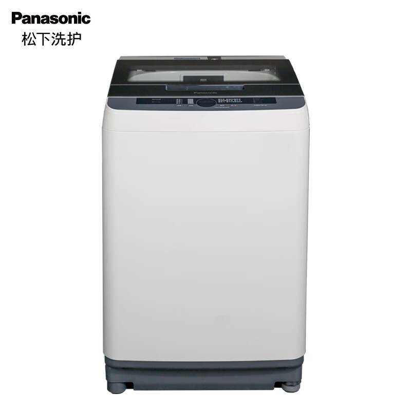 松下(Panasonic)波轮洗衣机全自动 9.5kg精洗网板 羊毛洗 双重线屑过滤 一键智慧洗 XQB95-3R1Q1