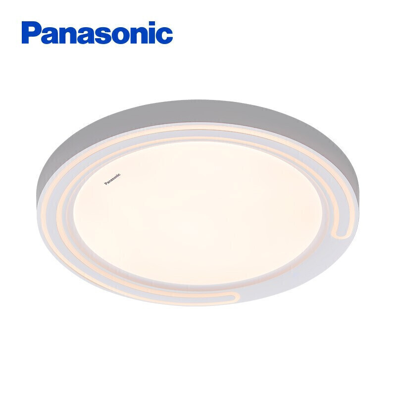 松下（Panasonic）吸顶灯LED吸顶灯客厅段调光LED吸顶灯书房现代简约吸顶灯 简儒系列 HHXQ3529