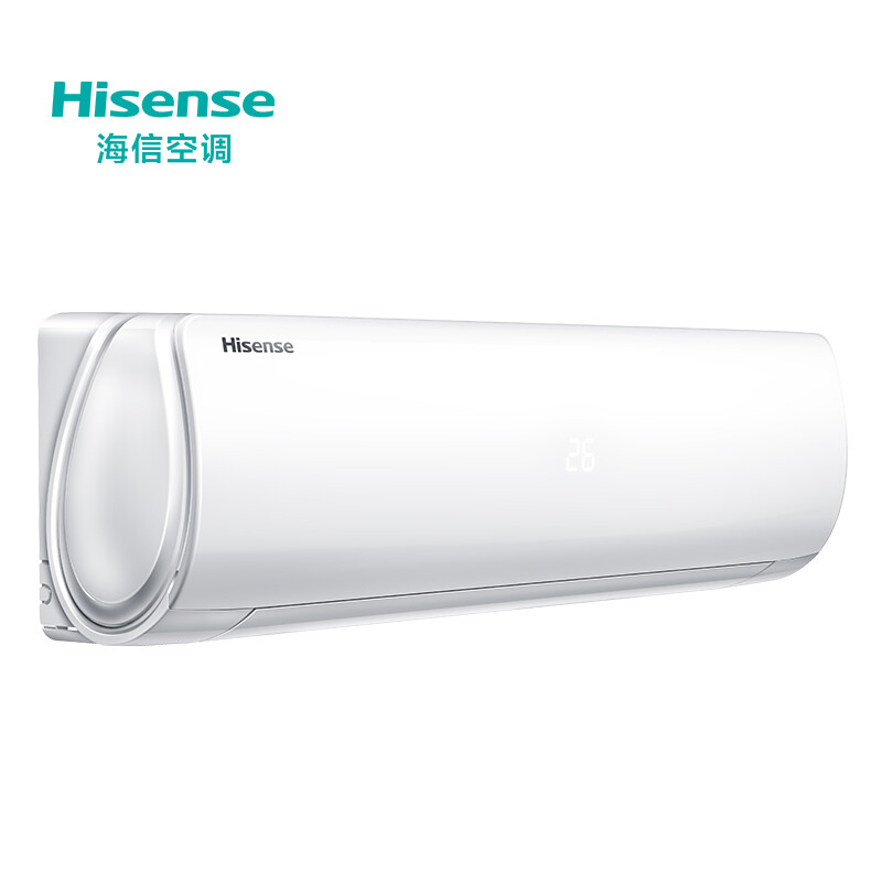 海信 (Hisense) 1.5匹 小黑键 新能效 变频冷暖 睡眠模式 快速制冷壁挂式卧室空调挂机 KFR-35GW/E25A3a