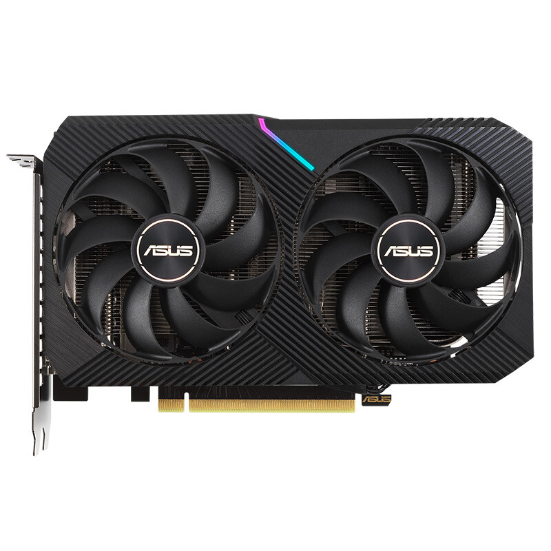 华硕 ASUS DUAL  GeForce RTX3060-O12G-V2 LHR版 电竞游戏专业独立显卡