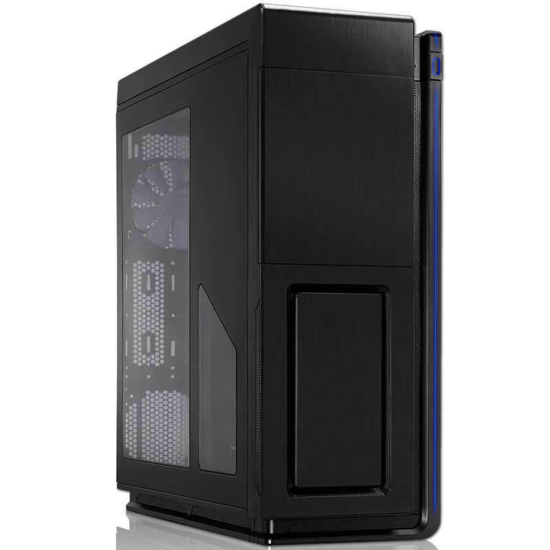 追风者(PHANTEKS) 813P黑色蓝灯专业级水冷电竞电脑机箱(支持双电源/2x480冷排/双路服务器主板/配5风扇)