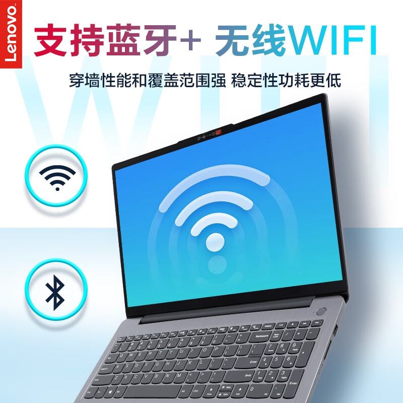 联想（Lenovo）IdeaPad15S 增强版2020酷睿i3轻薄本商务办公学生手提超薄笔记本电脑 英特尔十代酷睿四线程i3-10110U 8GB内存 512GB固态 银色丨旗舰标配