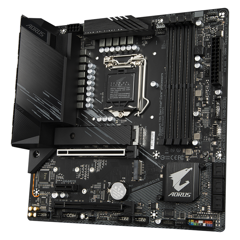 I5 10400F/11400/10600/11600KF搭技嘉B460/B560小雕CPU主板套装 10600KF+B560M AORUS ELITE