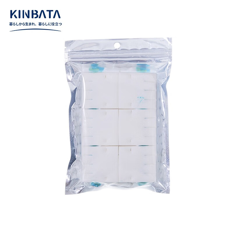 KINBATA 日本一次性马桶刷套装可冲式卫生间马桶刷自带清洁剂即用即冲清洁死角 替换头12枚（仅刷头）