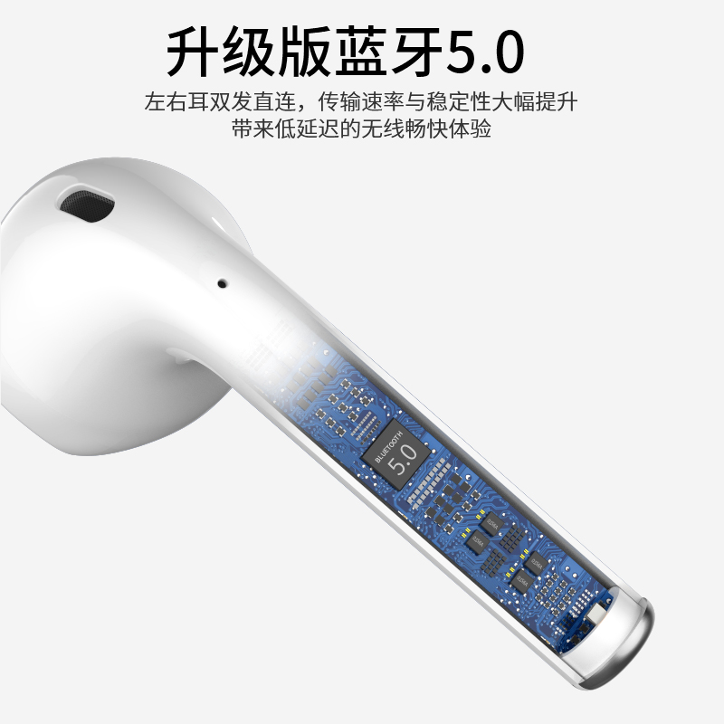 牧士M10 真无线蓝牙耳机适用华为荣耀小米苹果iPhone12/11/8/7/xs/Pro Max Air手机耳机pods