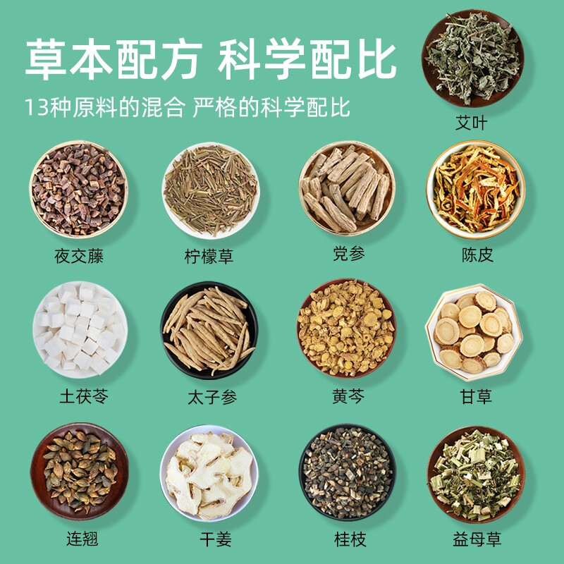 修正嬰兒泡澡包寶寶兒童艾草艾葉中泡澡包泡家用養(yǎng)生本草童浴包20g*12包