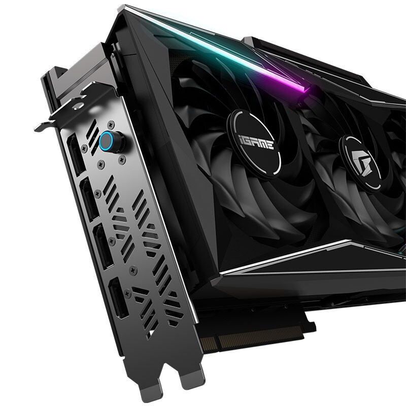 七彩虹（Colorful）iGame GeForce RTX 3070 Ti Vulcan OC 8G 1770-1860Mhz 赛博朋克2077游戏光追电脑显卡