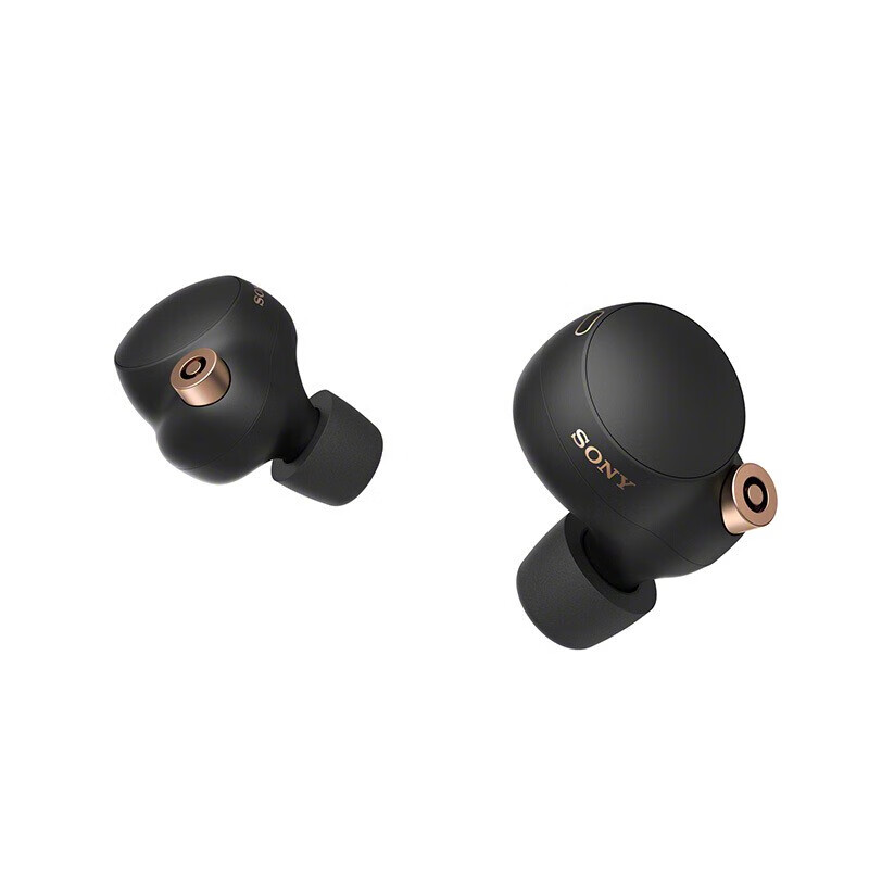 索尼（SONY） WF-1000XM4 真无线蓝牙降噪耳机4代降噪豆XM3升级款适用于苹果华为小米 黑色
