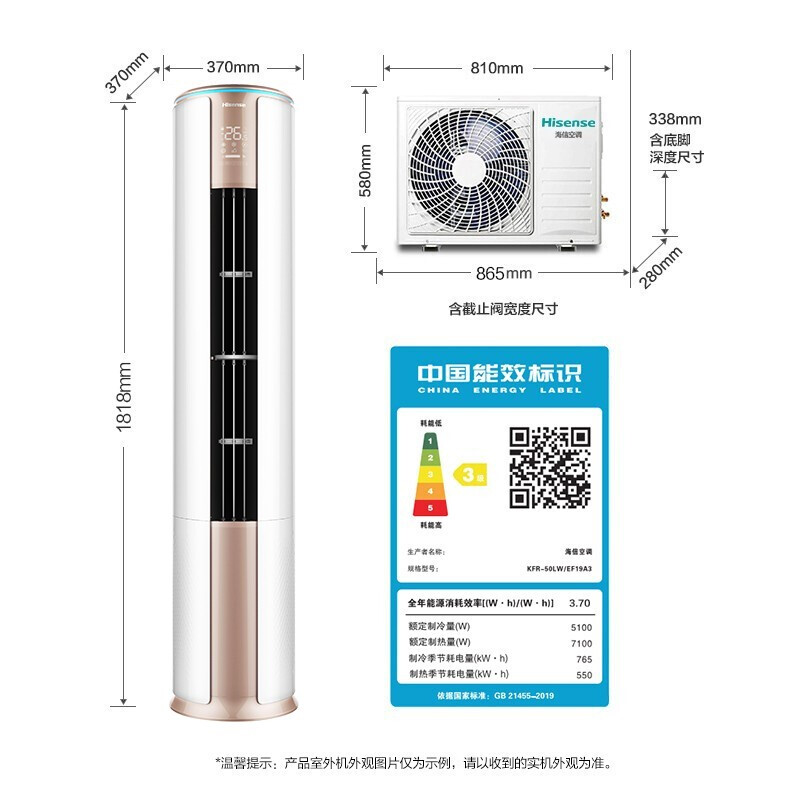 %title插图%num 【良心实测】海信 KFR-72LW/EF19A3达人解密,图文爆料分析,质量到底如何