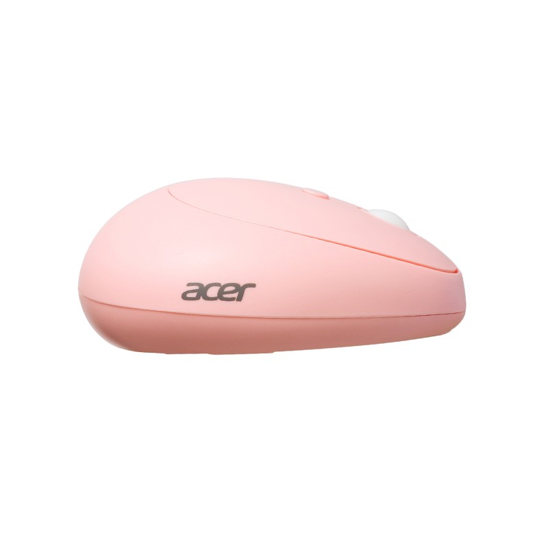 宏碁(acer) 无线蓝牙双模鼠标 连接稳定 超长续航 创意鼠标 粉色 L171-WP