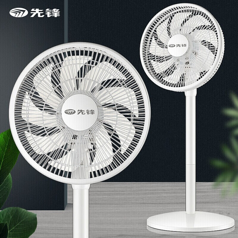 先锋(SingFun)电风扇落地扇空气循环扇遥控定时家用大风量风扇 机械9叶 90CM	DLD-D17