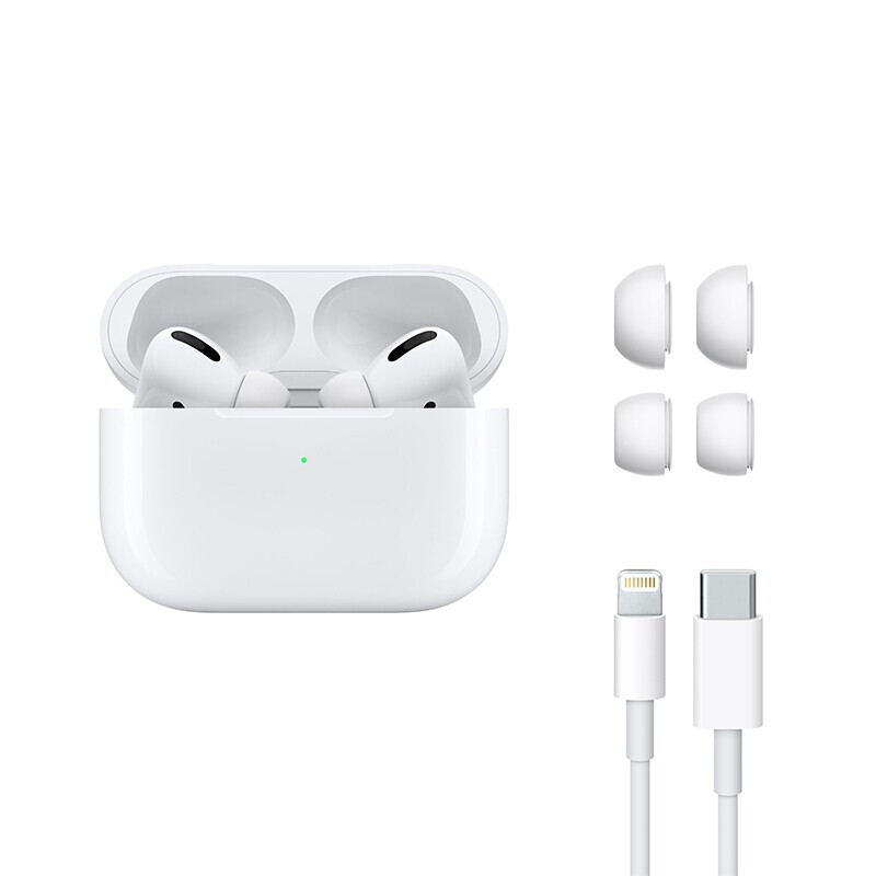 苹果（Apple） 新款AirPods Pro配MagSafe无线充电盒 主动降噪无线蓝牙耳机 MagSafe充电盒 国行