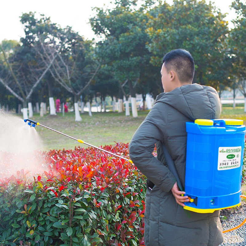 農寶 農用電動噴霧器 園林噴霧噴水澆花打藥機 20L蓄電池機身調速