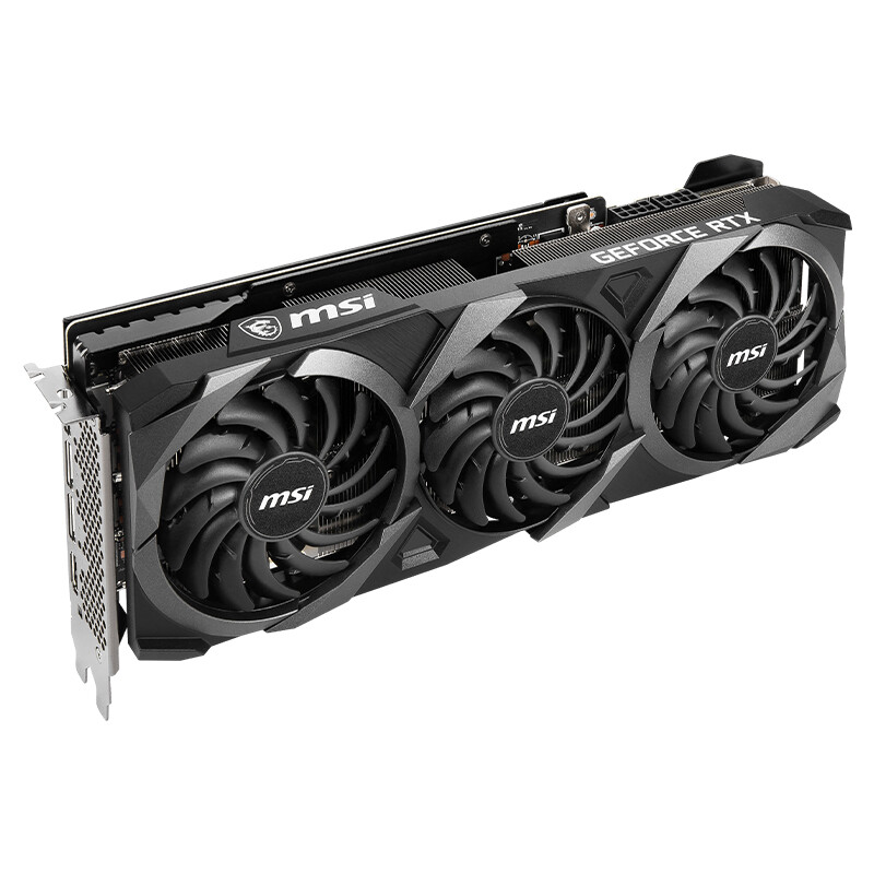 微星（MSI）萬圖師 GeForce RTX 3080 Ti VENTUS 3X 12G OC 超頻版 三風(fēng)扇 電競游戲設(shè)計專業(yè)電腦顯卡