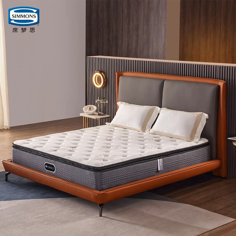 美国simmons席梦思床垫官方独立袋装弹簧单双人床垫 2021新品泰坦 1.