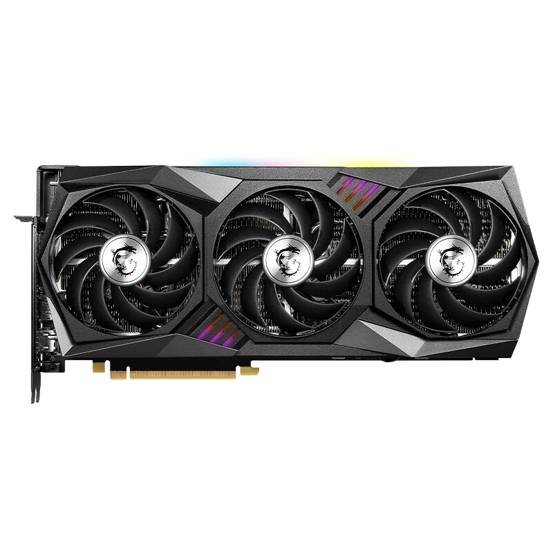 微星（MSI）魔龍 GeForce RTX 3070 Ti GAMING X TRIO 8G 超頻版 旗艦款 電競游戲設(shè)計專業(yè)電腦顯卡