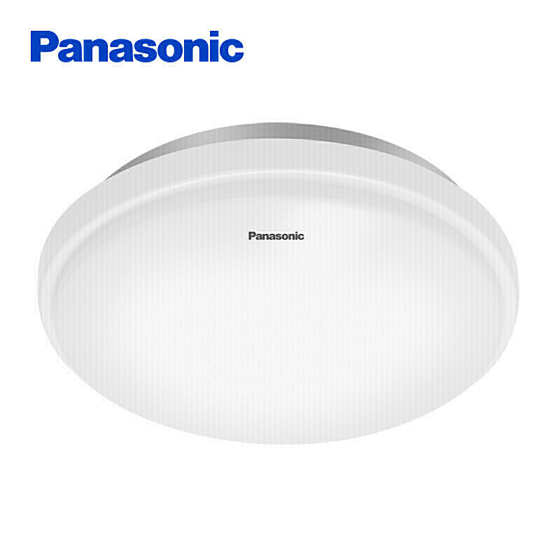 松下（Panasonic）吸頂燈陽臺燈玄關門廳燈LED吸頂燈臥室燈具 圓形燈飾3瓦 HHLA0201