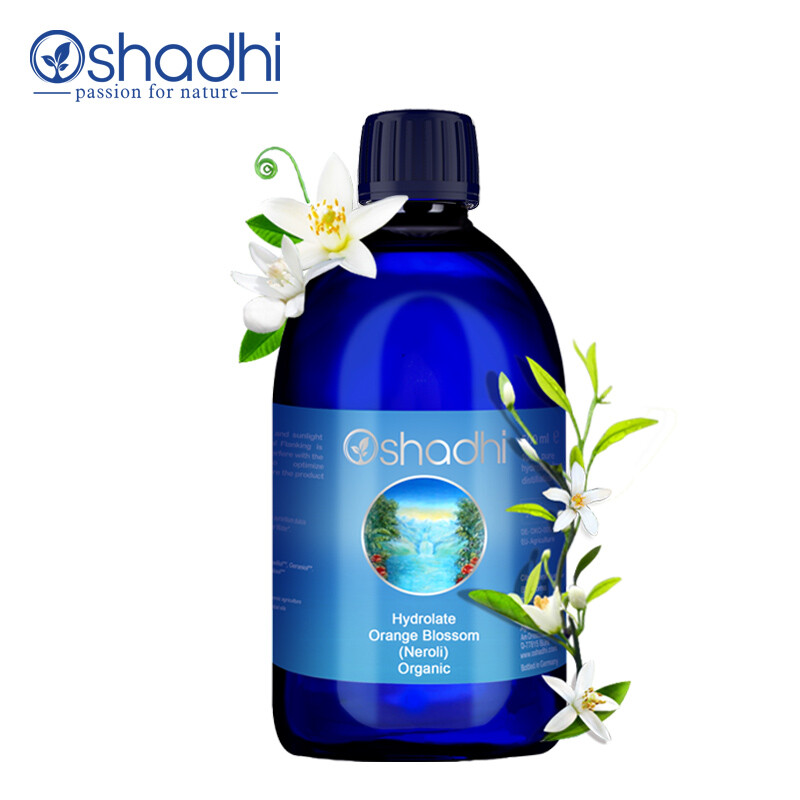 德国O家（Oshadhi）橙花纯露500ml（紧实提亮爽肤水 化妆水 花水湿敷水 精华水护肤水 补水控油定妆喷雾）