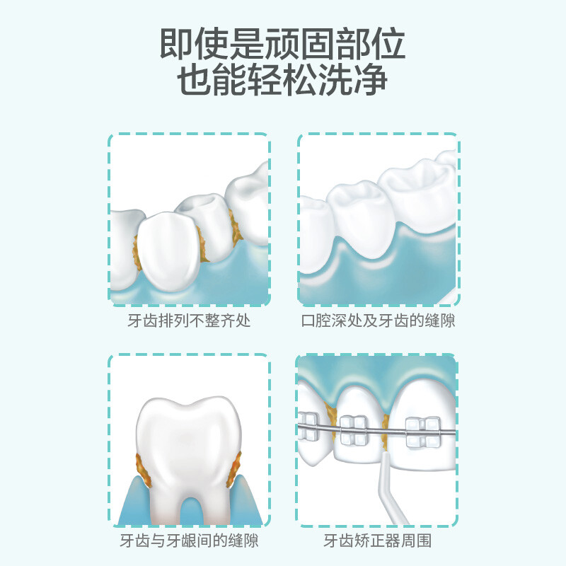 松下冲牙器家用便携式水牙线电动洗牙器干电池式洁牙器口腔清洁器生日礼物送男女朋友JDJ1A EW-MDJ1A