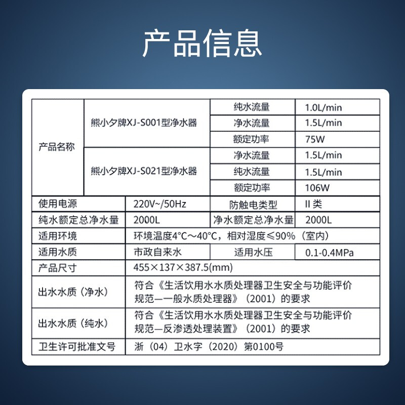 深度解密净水器熊小夕XJ-S001好不好用？比拼怎么样呢？探讨测评解密必看