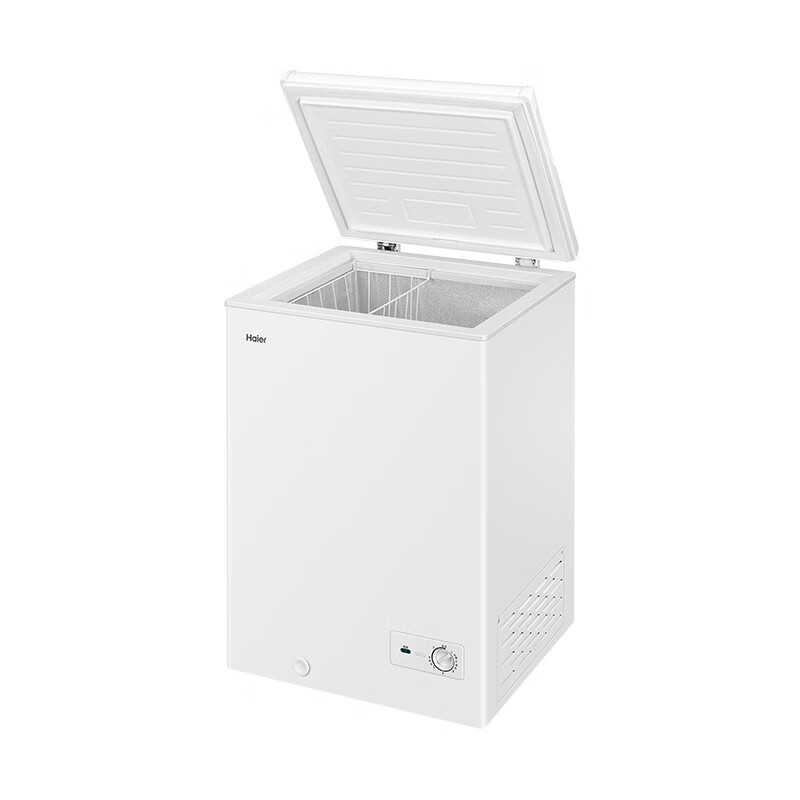 海尔 Haier 100升家用冷藏冷冻转换冰柜 节能单温母乳冷柜小冰箱BC/BD-100GHM