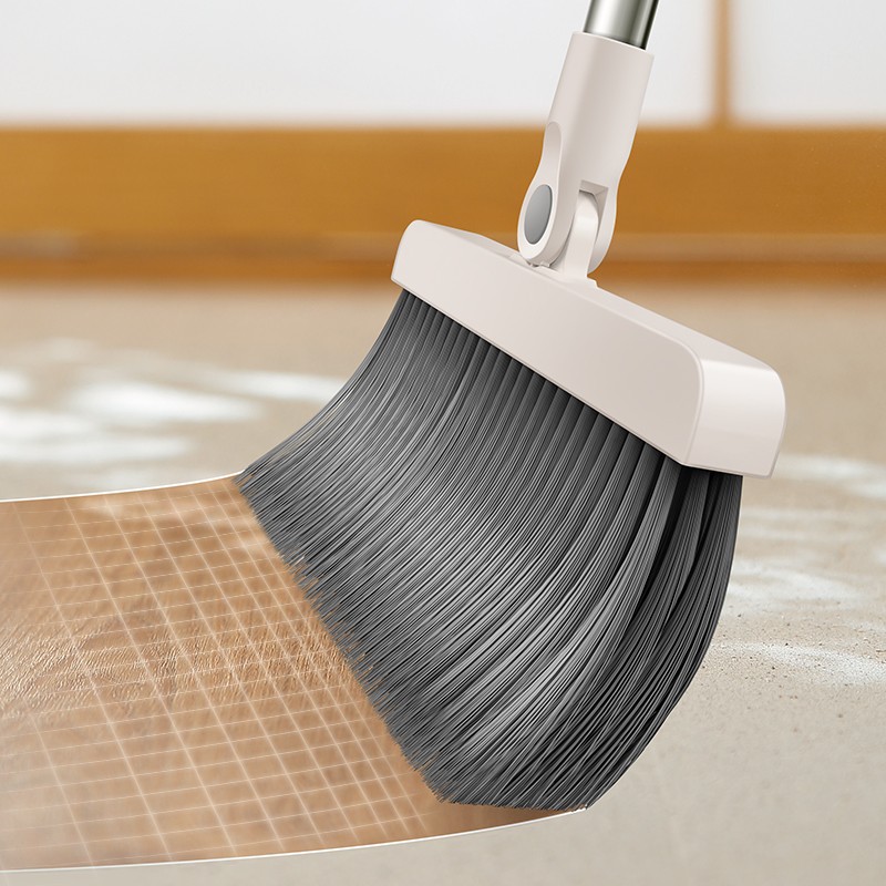 家杰优品 扫把簸箕套装 家用扫地扫头发 扫帚畚箕 防风梳齿型笤帚 可站立磁吸 两件套 S112