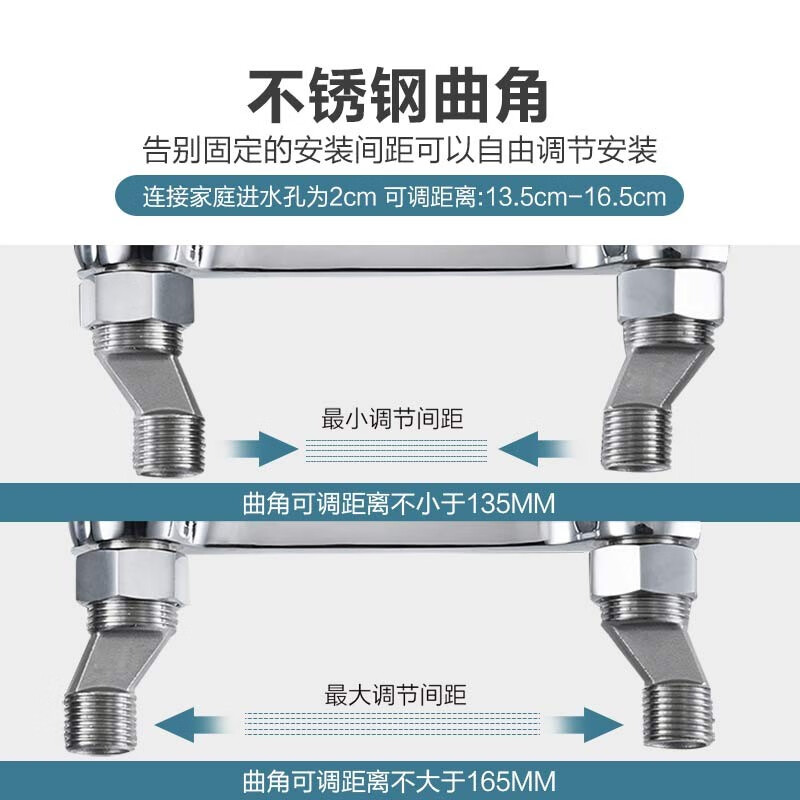 莱尔诗丹（Larsd）F816 淋浴花洒套装 方形淋浴器带喷枪花洒套装  全铜龙头主体卫浴增压花洒喷头