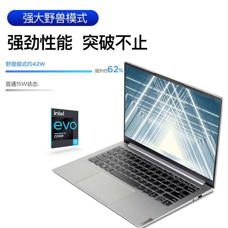 联想小新Pro14 2021款标压酷睿11代i5全金属超薄本 14英寸高色域2.2K全面屏笔记本电脑 升级i5-11300H 16G 1TB固态 锐钜Xe高性能显卡丨100%sRGB丨人脸识别