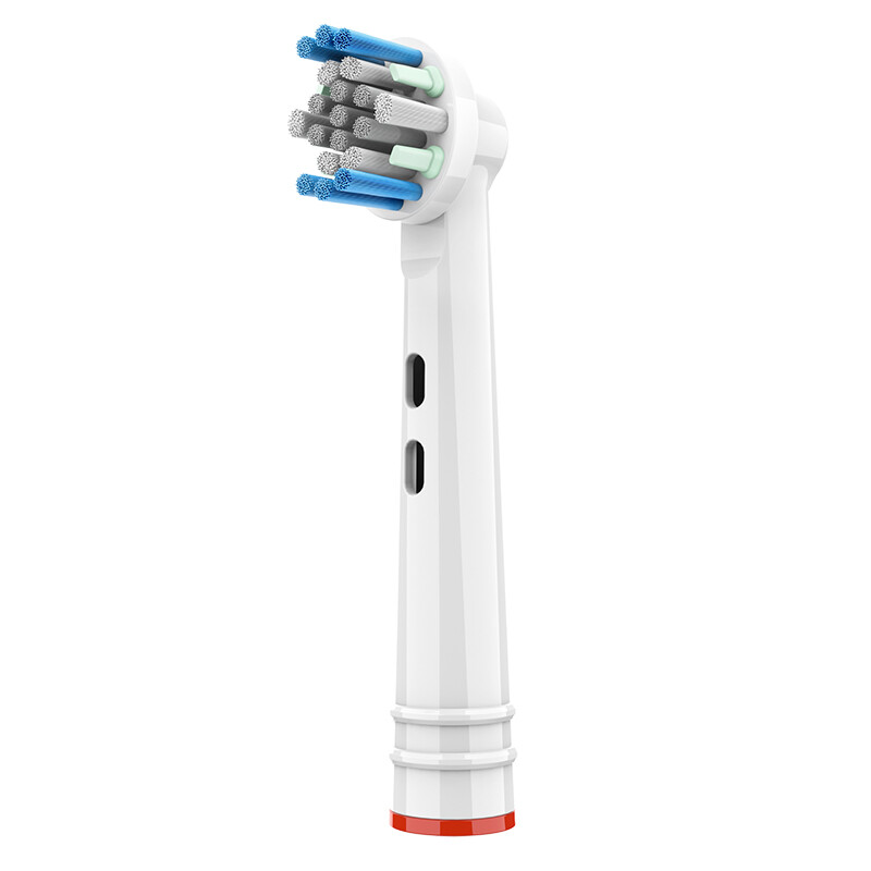 或护理适配博朗欧乐B（Oral-B）EB50/D12/D16/3757/3709电动牙刷头通用替换头 EB-25P牙线清洁型4支装