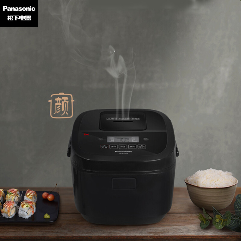 松下（Panasonic）饭煲Pro 3L（对应日标1L）IH电磁加热家用小型迷你电饭煲 备长炭内锅 智能双预约 SR-L10H8