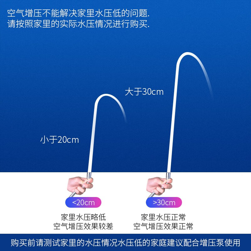 海立09911淋浴增压花洒喷头高压浴室洗澡器淋雨加压莲蓬头耐摔手持花洒通用喷淋头