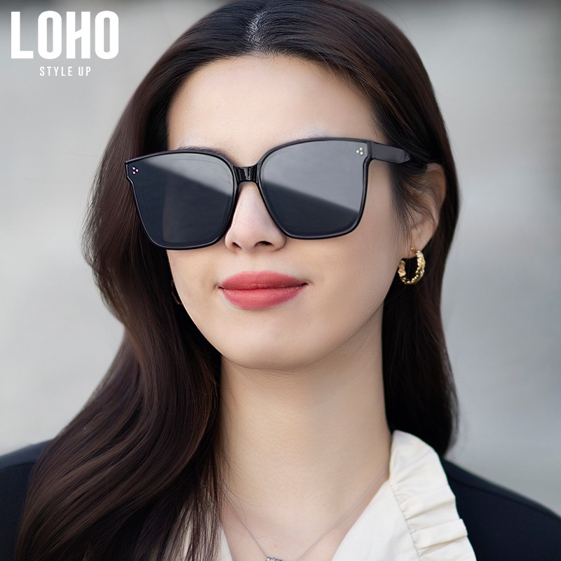 LOHO太阳镜男女板材驾驶开车防眩光墨镜潮流时尚防晒太阳眼镜 LH032601