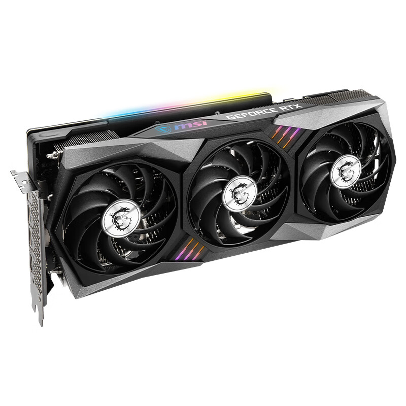 微星（MSI）魔龙Z GeForce RTX 3070 GAMING Z TRIO 8G LHR 超频版 旗舰款 电竞游戏设计专业电脑显卡