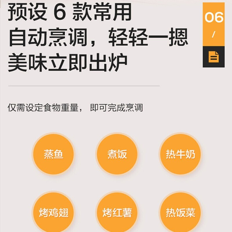 松下（Panasonic）微波炉烤箱一体机智能家用微波炉多功能烤箱23升NN-GF31KW