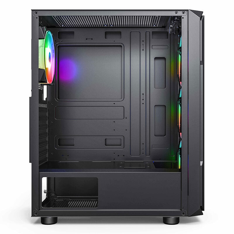 详解先马(sama)黑金刚5 游戏办公电脑主机箱 前板蜂窝状散感受怎么样?