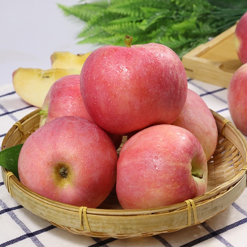 山东红富士苹果丑果水果整箱平果 3斤小果尝鲜装